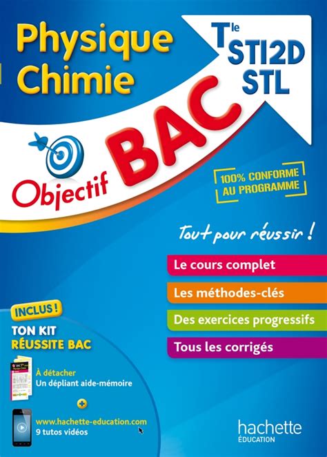 bac stl programme|programme stl physique chimie.
